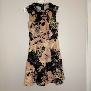 Philosophy 2 Dress Pink Floral Stretch Sleeveless